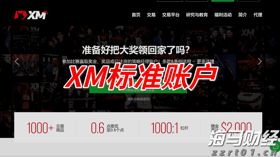 XM平台标准账户杠杆是多少